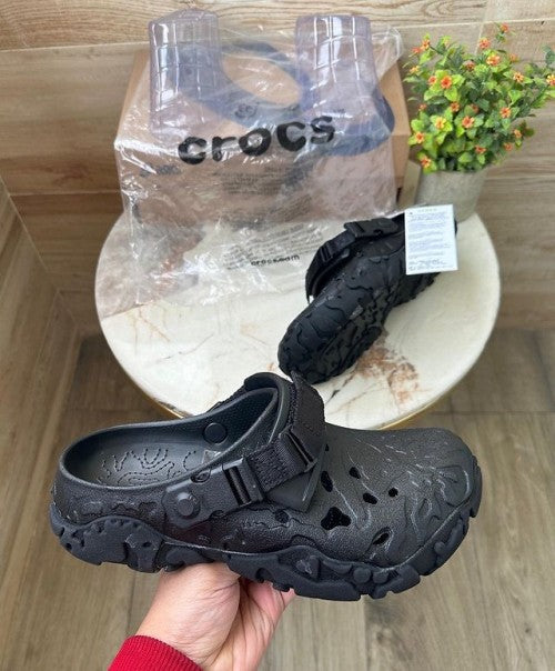 Croccs All Terrain Atlas All Black Clogs Sandals