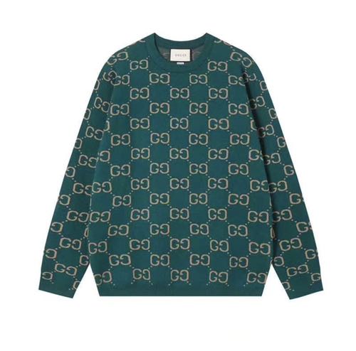 GC HALF MONOGRAM PRINT PREMIUM FULL SLEEVES SWEATER