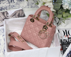 Dior Lady My ABC Gold With OG Box & Dust Bag (Pink-734)