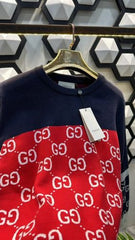 GC HALF MONOGRAM PRINT PREMIUM FULL SLEEVES SWEATER