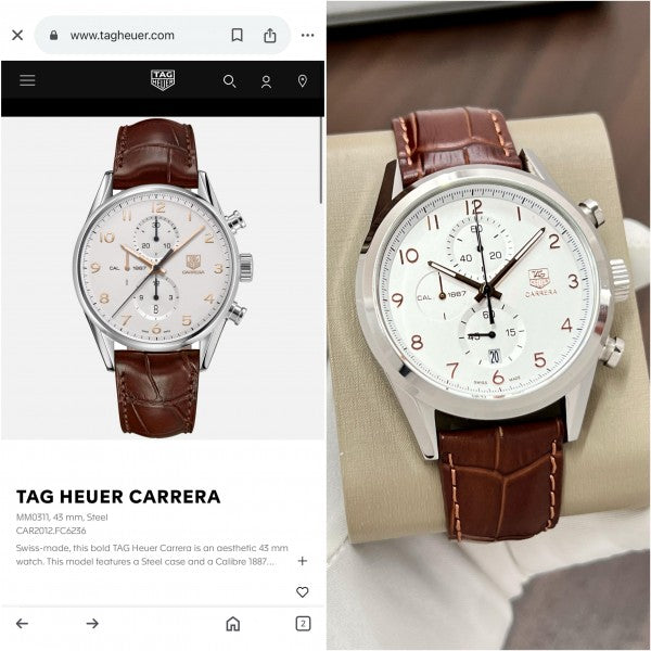 Tag Heuer carrera calibre 1887 Japan