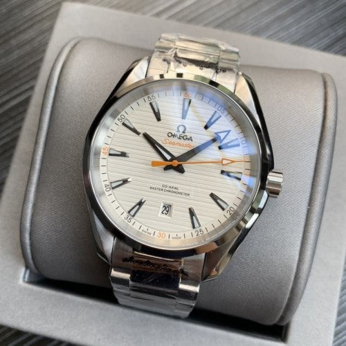 Omega AquaTerra White Automatic