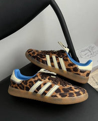 Adidas X Wales Bonner Samba Leopard Pony