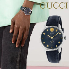 Gucci G Timeless Navy Blue