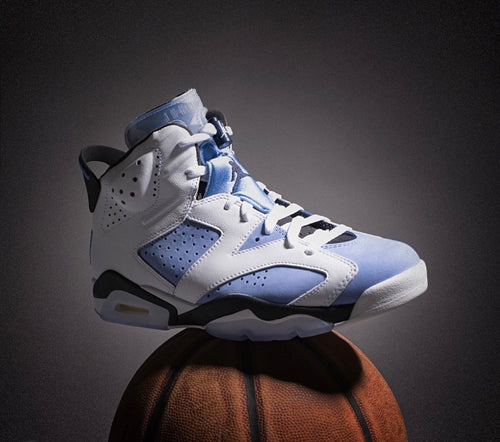 NIKE AIR JORDAN 6 UNC BLUE