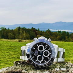 Role_x Oyster perpetual Daytona Panda Ceramic Ring