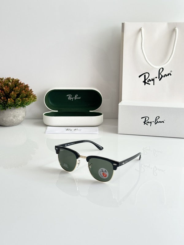 Rayban Clubmaster 3016 Gold Green