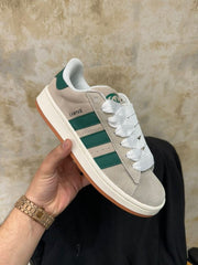 Adidaas campus 00 s Crystal White Dark Green