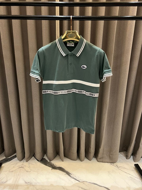 Lacoste Chest Logo Polo T-shirt Green