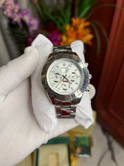 Rolex Oyster Perpetual Cosmograph Daytona White Dial Swiss Automatic Watch (Copy)