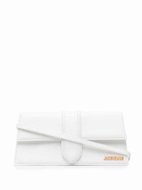 Jacquemus Leather LE Bambino Long Black With Sling Strap OG Box & Dust Bag (6828-1 White)