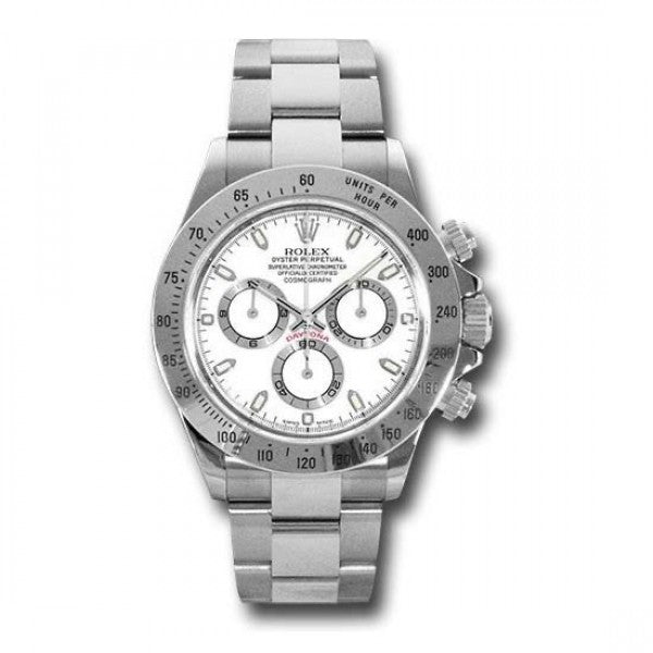 Rolex Oyster Perpetual Cosmograph Daytona White Dial Swiss Automatic Watch (Copy)