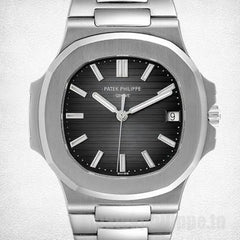 Patek Philippe Nautilus Slver Black