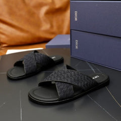 Dior Alias Sandal Black Premium Piece