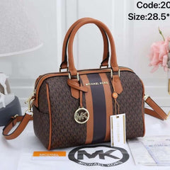 Michael Kors Speedy Mini Duffle With Dust Bag (20062_Coffee_Brown)