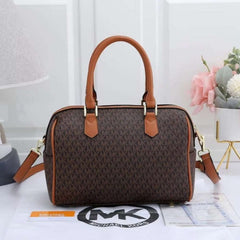 Michael Kors Speedy Mini Duffle With Dust Bag (20062_Coffee_Brown)