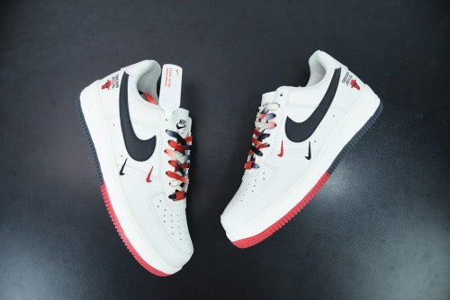 Nike Air Force 1 Low Chicago Bulls White Red Black