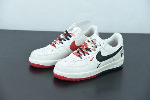 Nike Air Force 1 Low Chicago Bulls White Red Black Lebrougesind