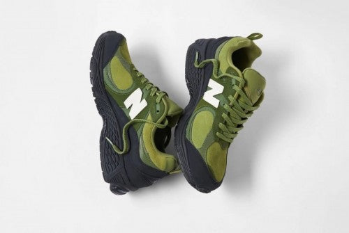 The Basement X New Balance 2002R Olive Black 392