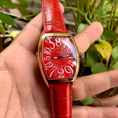 Franck Muller Crazy Hours Red