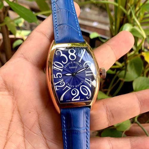 Franck Muller Crazy Hours Blue