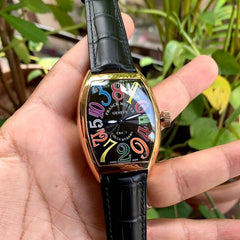 Franck Muller Crazy Hours Rainbow Dial