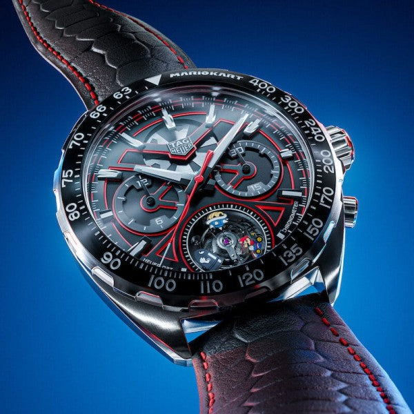 Tag Heuer Mario Kart Black & Red