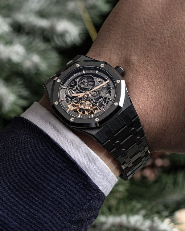 Audemars Piguet Royal Oak Skeleton Automatic Black-Black