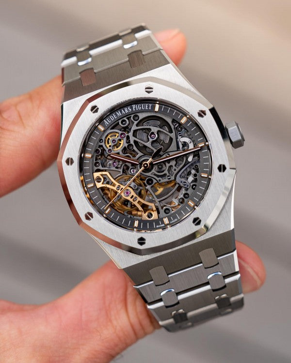 Audemars Piguet Royal Oak Skeleton Automatic Steel-Grey