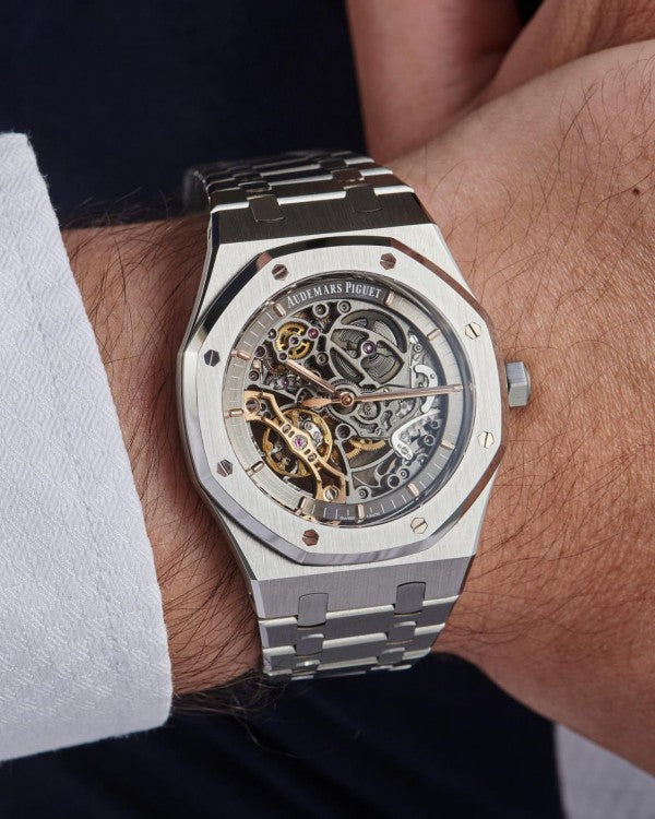 Audemars Piguet Royal Oak Skeleton Automatic Steel-Grey