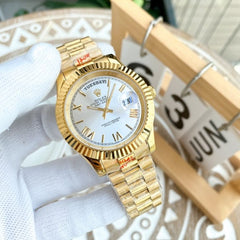 Rolex Oyster perpetual Day Date Automatic Gold-White