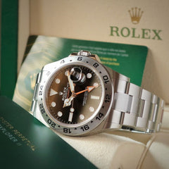 Rolex Oyster perpetual Explorer 2.0  Silver Black