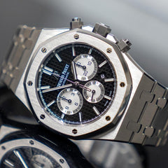 Audemars piguet Royal Oak chronograph Steel-Black