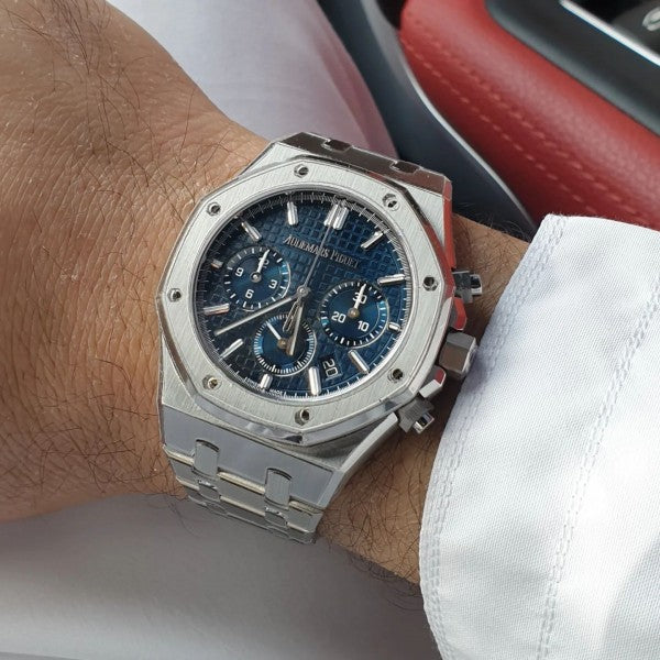 Audemars Piguet Royal Oak chronograph Steel-Blue