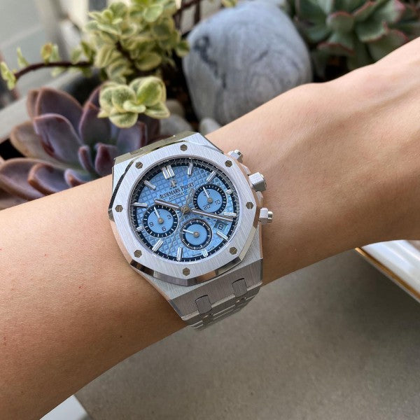 Audemars Piguet Royal Oak chronograph Steel-Blue