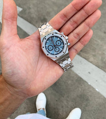 Audemars Piguet Royal Oak chronograph Steel-Blue