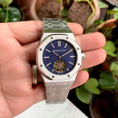 Audemars Piguet Tourbillion Silver Blue