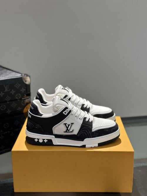 Louis Vuitton Trainer Black Denim
