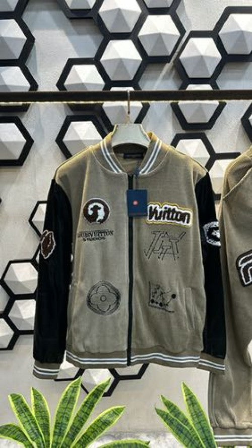 LV LOGO PATCHED PREMIUM TRACKSUIT