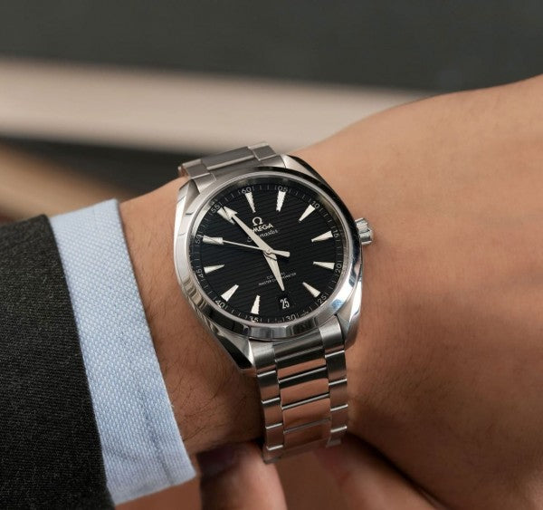 Omega Seamaster Aqua Terra 150M Silver Black