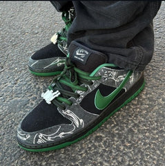 Nike Sb Dunk Low There SkateBoards Suede Quality