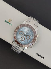 Rolex Daytona Ice 4130 Open Heart Semi Eta