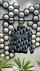 CHRISTIAN DIOR LOGO MONOGRAM PRINT PREMIUM SWEATER