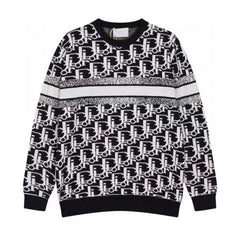 CHRISTIAN DIOR LOGO MONOGRAM PRINT PREMIUM SWEATER