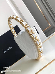 Chanel Camellia Flower Premium Limited Edition Bag With OG Magnetic Box & Dust Bag (White-840)