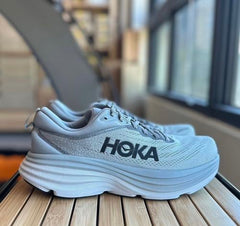 hoka bondi 8 grey Fix