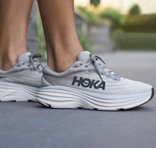 hoka bondi 8 grey Fix