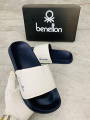 BENETTON BLUE WHITE