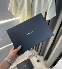 Amiri Black Designer Imported Half Shirt With Brand Box