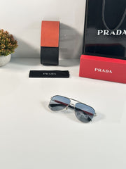 Prada 132 Silver Blue